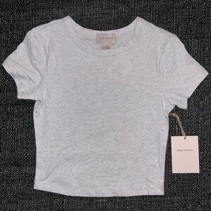 New Cropped Short Sleeve Tee